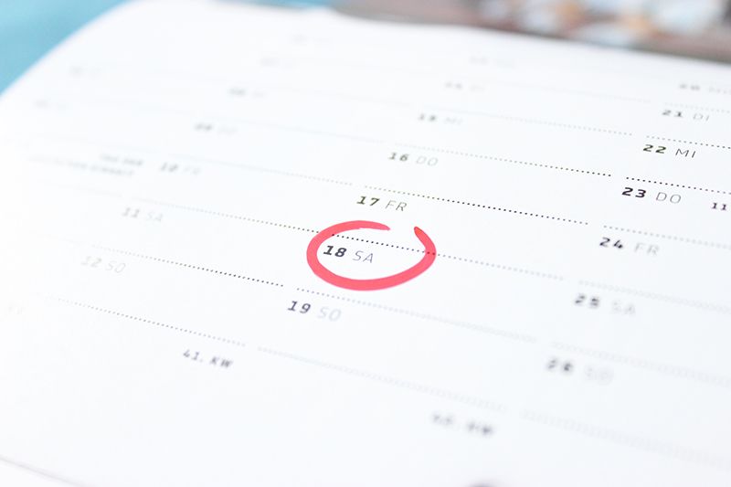 Fechas clave de la Renta 2018
